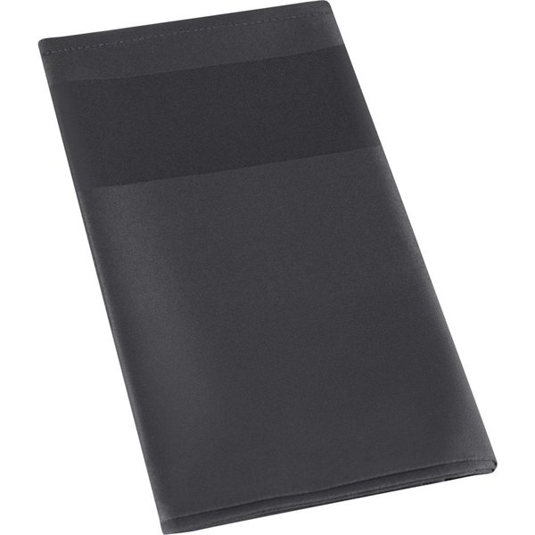 6x PULSIVA Tovaglioli in stoffa Flair; 50x50 cm (LxL); antracite; 6 pz. / Pacco