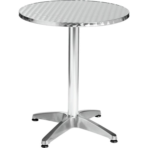 Table d'extérieur Limona ronde PULSIVA; 60x70 cm (ØxH); argenté; rond(e)