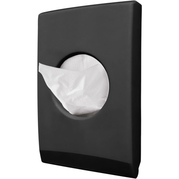 Distributore salviette di carta in plastica Minty PULSIVA; 9.5x13x3.5 cm (LxHxP); nero