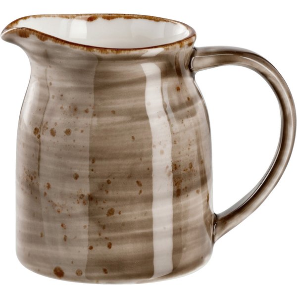 6x VEGA Pot à lait/saucière Nebro; 17 cl, 5.3x8 cm (ØxH); gris; 6 pièce(s) / Lot