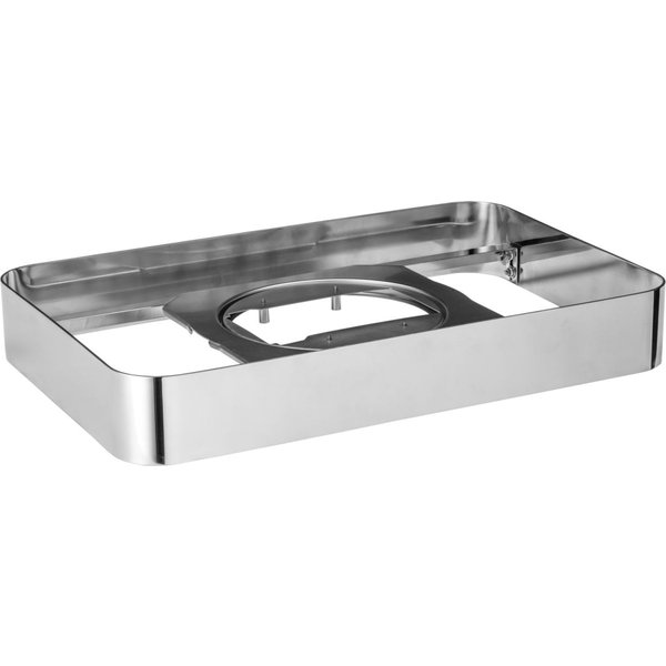 VEGA Struttura Chafing Dish Fenton rettangolare, GN 1/1, senza base; 57x38x10 cm (LxPxH); argento