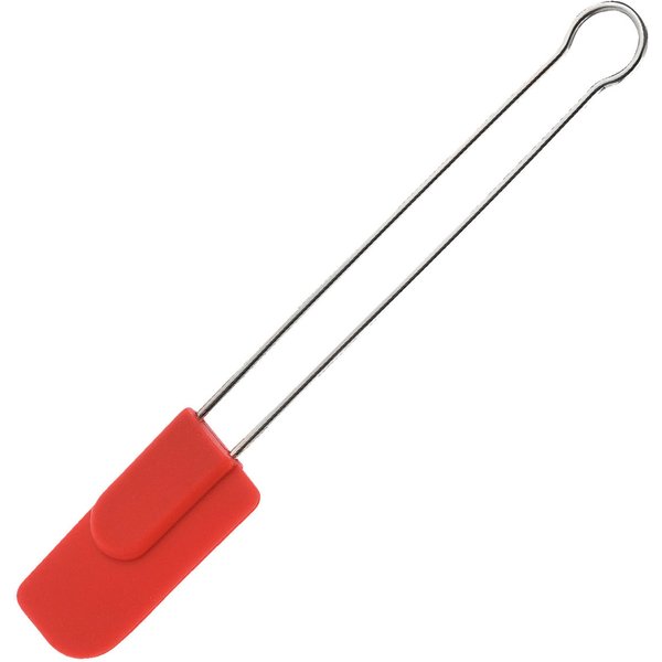 Westmark Maryse de cuisine Silicone; 22.5x3.5x1 cm (LxlxP); rouge/argenté
