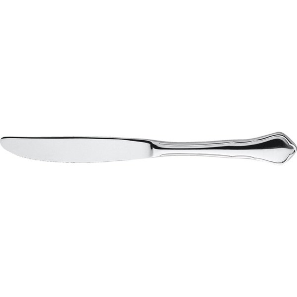 12x PULSIVA Couteau de table Malaga II; 22.6 cm (L); argenté, Poignée argenté; 12 pièce(s) / Lot