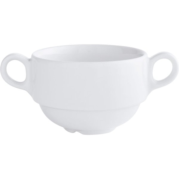 6x PULSIVA Bol à soupe Stackora; 32 cl, 10x7 cm (ØxH); blanc; 6 pièce(s) / Lot