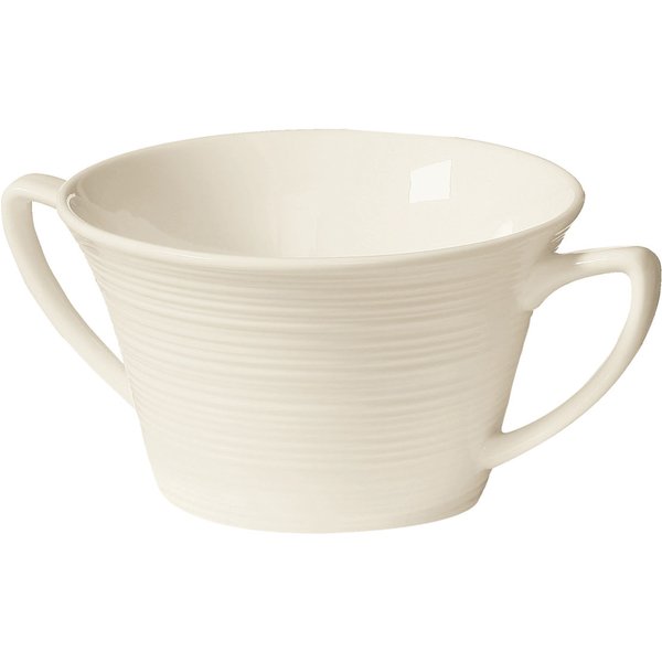 6x VEGA Tazza consommè Skyline; 300 ml, 11x6.7 cm (ØxH); bianco crema; rotonda; 6 pz. / Pacco