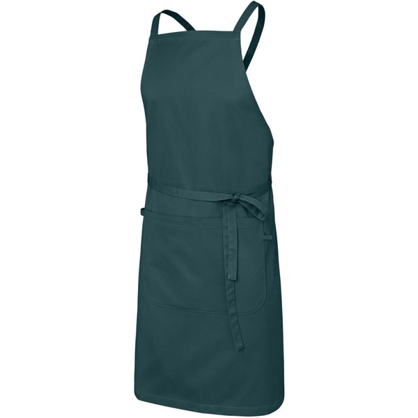 JOBELINE Grembiule con pettorina Botero 88x100 (LxL); 88x100 cm (LxL); verde petrolio