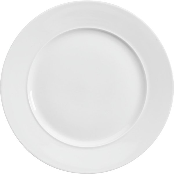 6x VEGA Assiette Reims plate, avec aile à rebord; 24x2.5 cm (ØxH); blanc; rond(e); 6 pièce(s) / Lot