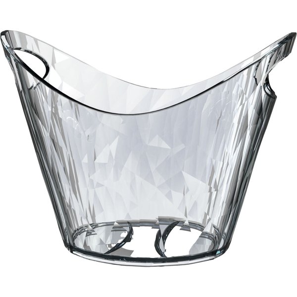 Spumantiera Club Bucket Superglas in Tritan - ReNew koziol; 6000 ml, 34.8x24.9x26.1 cm (LxLxH); trasparente