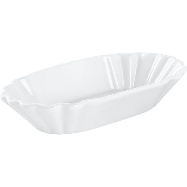 6x PULSIVA Barquette à frites Apa; 0.3 l, 21x11x3 cm (LxlxH); blanc; rectangulaire; 6 pièce(s) / Lot