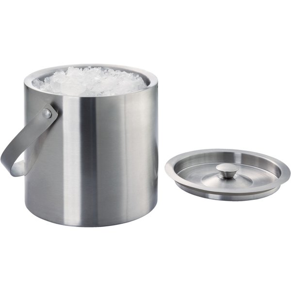 PULSIVA Seau à glace Whisky; 15.5x15.5 cm (HxØ); argenté