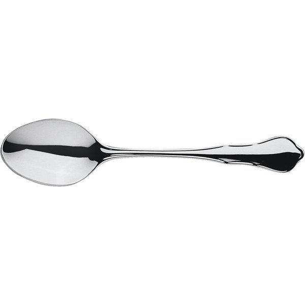 12x PULSIVA Cuillère à café Malaga II; 14.3 cm (L); argenté, Poignée argenté; 12 pièce(s) / Lot
