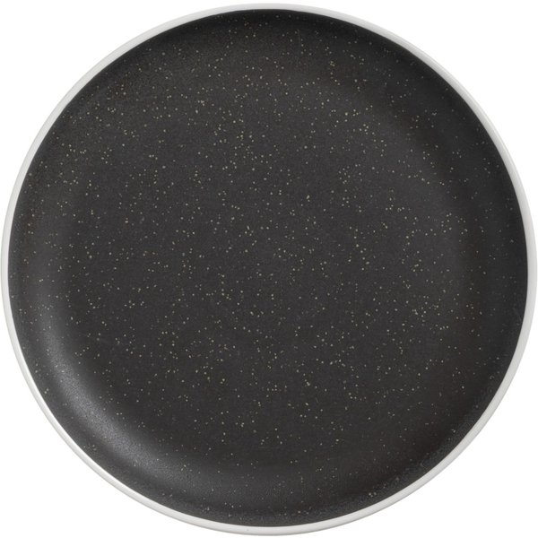 6x VEGA Assiette Ossori plate; 20 cm (Ø); taupe foncé; rond(e); 6 pièce(s) / Lot