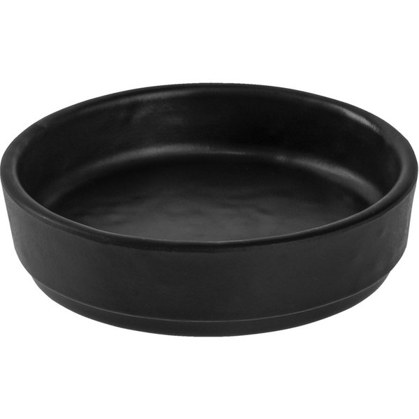 6x VEGA Ciotola monoporzione Foglia; 65 ml, 8.6x2.3 cm (ØxH); nero; rotonda; 6 pz. / Pacco