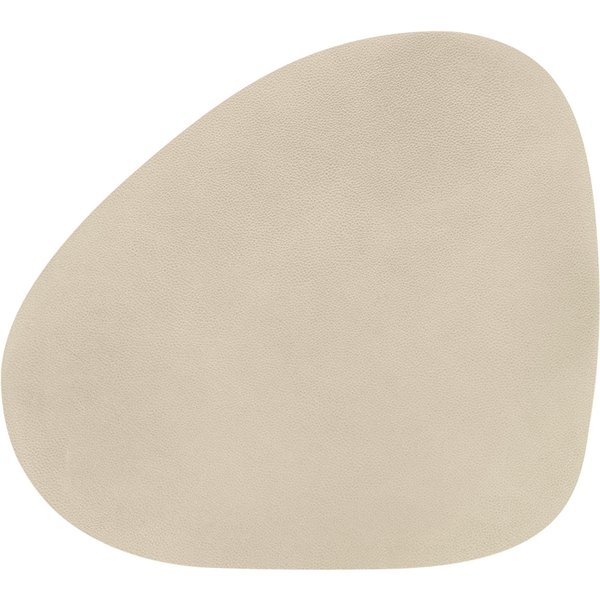 4x ERWIN M. Tovaglietta americana Kaja organico; 37x41 cm (LxL); beige; ovale; 4 pz. / Pacco