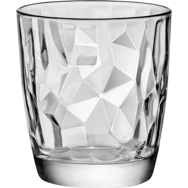 6x Bormioli Rocco Tumbler Diamond; 305 ml, 8.4x9.2 cm (ØxH); trasparente; 6 pz. / Pacco