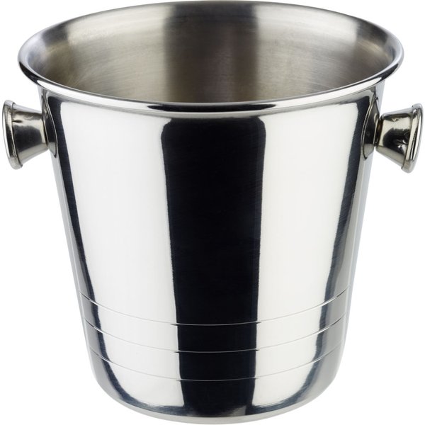 APS Mini secchiello per il ghiaccio; 650 ml, 10.5x10 cm (ØxH); argento