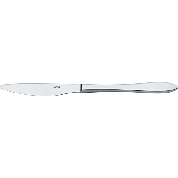 12x VEGA Couteau de table Salerno; 22.5 cm (L); argenté, Poignée argenté; 12 pièce(s) / Lot