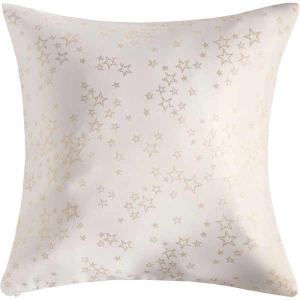 2x ERWIN M. Housse de coussin Salamanca; 40x40 cm (lxL); doré; carré(e); 2 pièce(s) / Lot