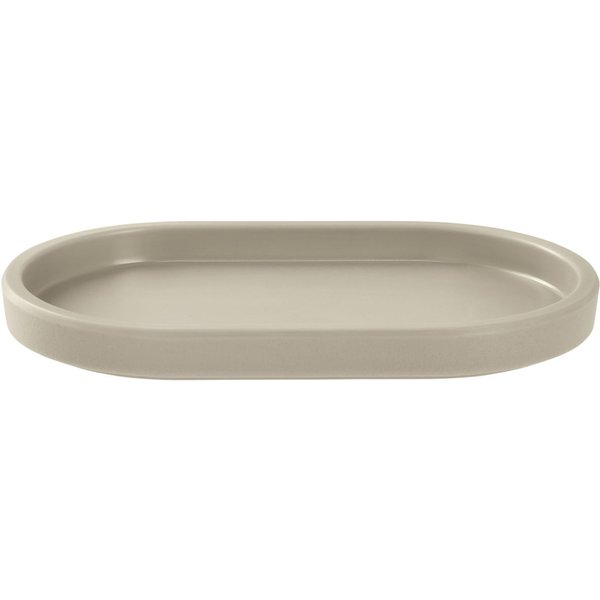 6x VEGA Piatto Kanas ovale; 17.5x10.8x1.8 cm (LxLxH); beige; ovale; 6 pz. / Pacco