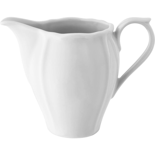 6x VEGA Lattiera Amely; 250 ml, 7x10 cm (ØxH); bianco; rotonda; 6 pz. / Pacco