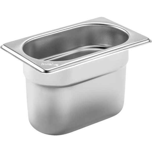 PULSIVA Contenitore gastronorm 1/9 Basic; GN 1/9, 1 l, 17.6x10.8x10 cm (LxLxP); argento
