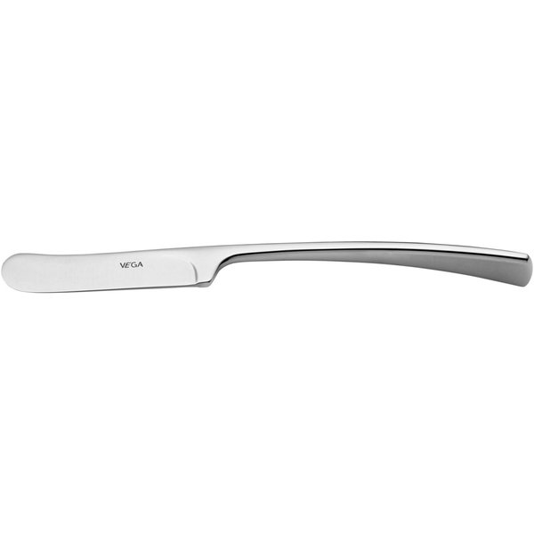 12x VEGA Couteau à beurre Controverse; 18.5 cm (L); argenté, Poignée argenté; 12 pièce(s) / Lot