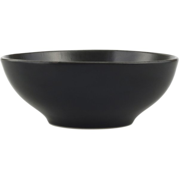 6x Porland Saladier Ironstone; 0.42 l, 14x5.6 cm (ØxH); brun foncé /noir; rond(e); 6 pièce(s) / Lot