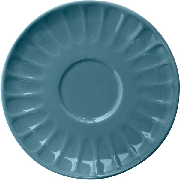 6x VEGA Sous-tasse café et mug Bel Colore; 14 cm (Ø); bleu; 6 pièce(s) / Lot