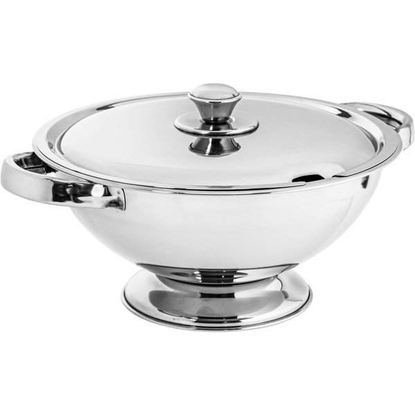 PULSIVA Zuppiera Tacet; 2000 ml, 24x11 cm (ØxH); argento