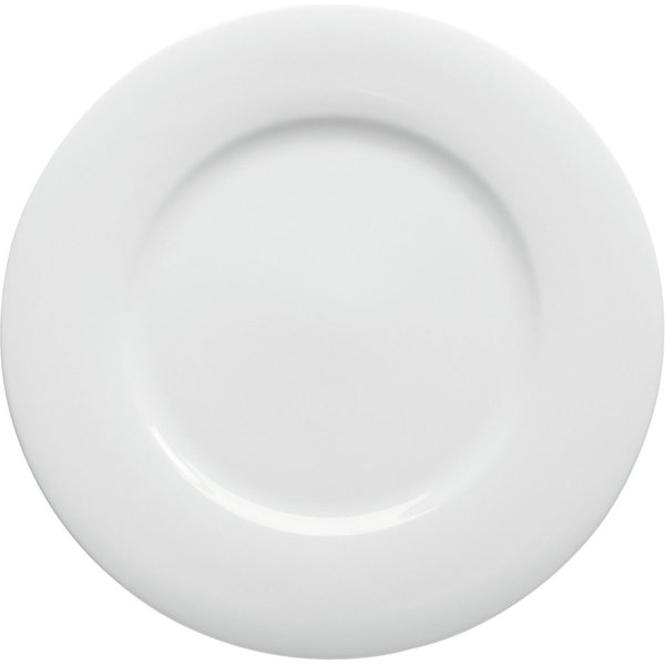 4x VEGA Piatto Pallais piano; 32 cm (Ø); bianco; rotonda; 4 pz. / Pacco