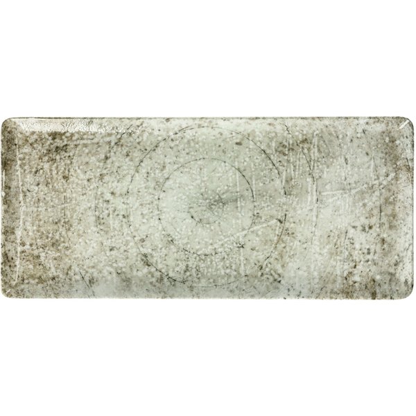 4x VEGA Assiette/plat Gironia rectangulaire; 29x13x1.5 cm (LxlxH); taupe; rectangulaire; 4 pièce(s) / Lot