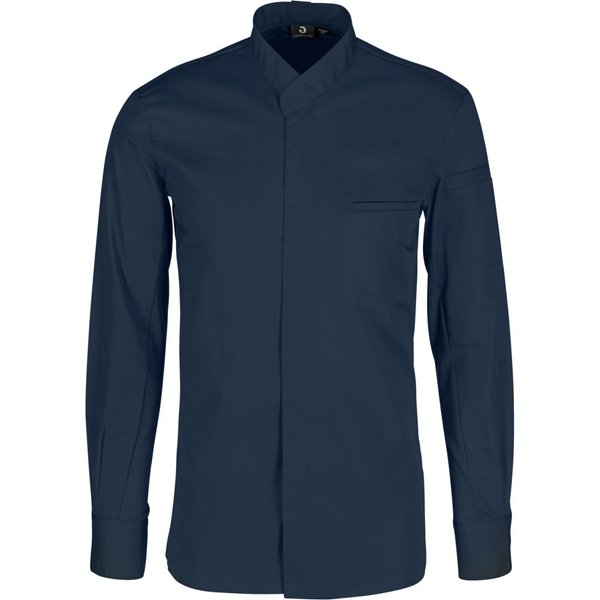 JOBELINE Giacca da cuoco Marco maniche lunghe; Taglia 48; blu navy