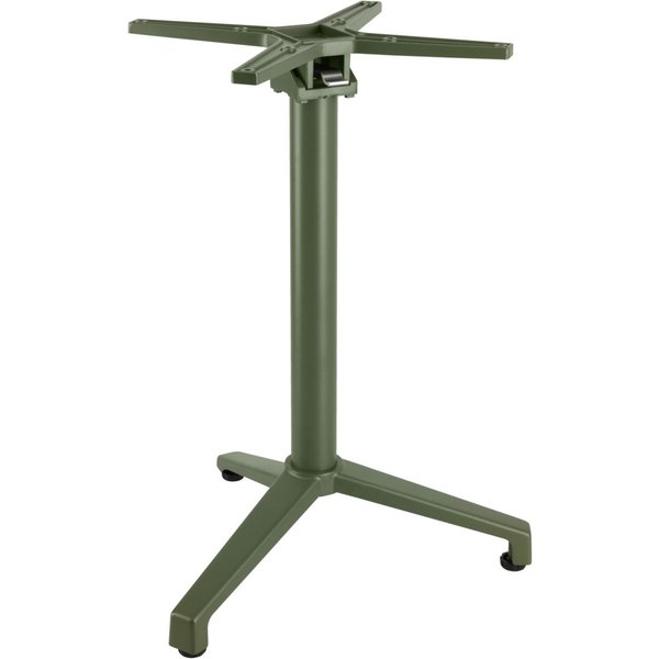 VEGA Pied de table rabattable Taipa à 3 branches; 52x52x72 cm (lxLxH); kaki