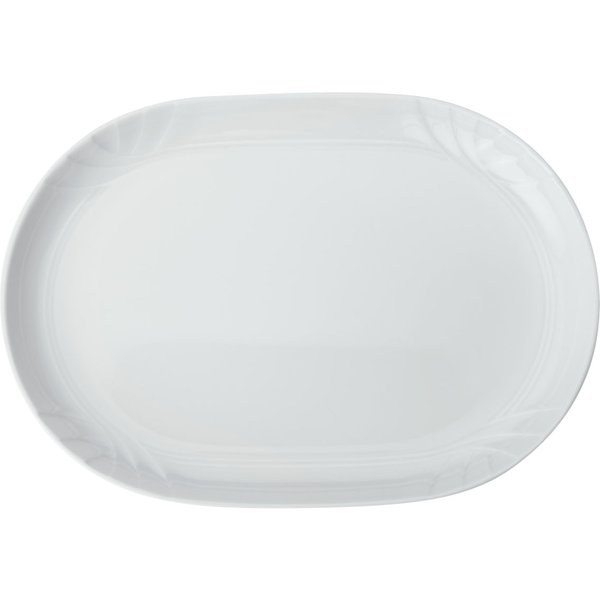 6x VEGA Assiette/plat Kiara ovale; 28x20 cm (Lxl); blanc; ovale; 6 pièce(s) / Lot