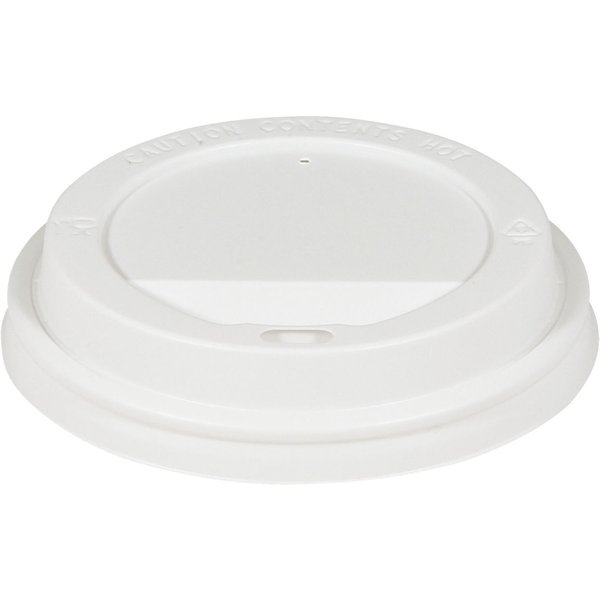 Coperchio per bicchieri da asporto caffè americano WIMEX; 9x1.8 cm (ØxH); bianco; 100 pz. / Pacco