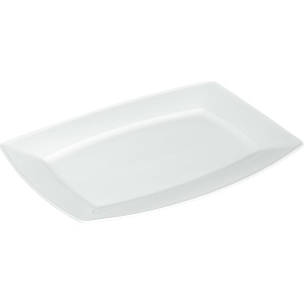 6x VEGA Piatto Melbourne piano; 32x22x2.6 cm (LxLxH); bianco; rettangolare; 6 pz. / Pacco