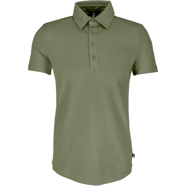 JOBELINE Polo homme Oliver manches courtes; Taille S; kaki
