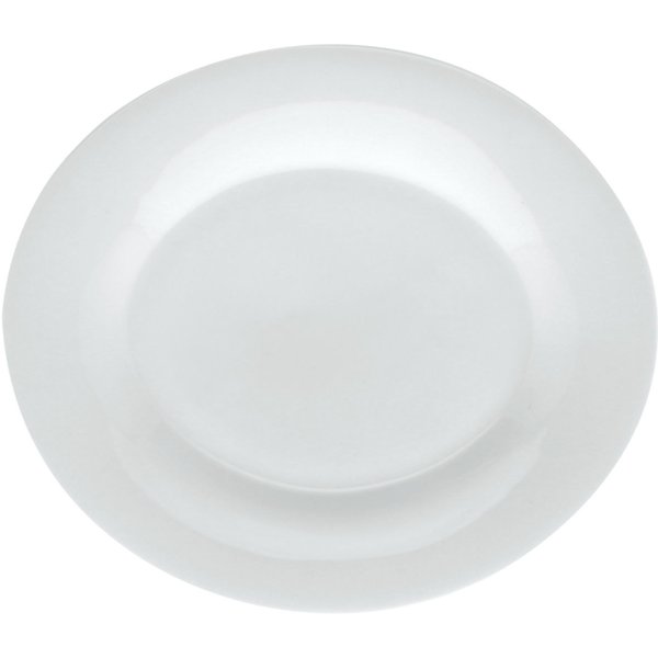 4x VEGA Piatto Pallais; 25x21.5x2.5 cm (LxLxH); bianco; ovale; 4 pz. / Pacco