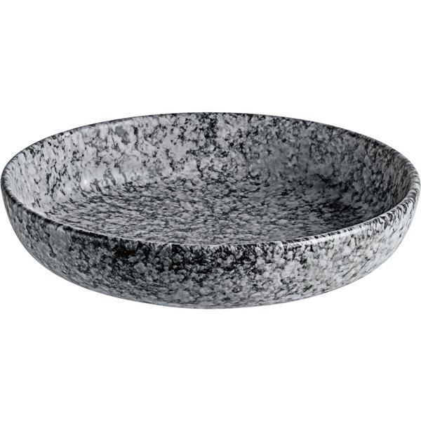 6x VEGA Piatto Mamaro fondo; 800 ml, 21x4.5 cm (ØxH); nero/bianco; rotonda; 6 pz. / Pacco