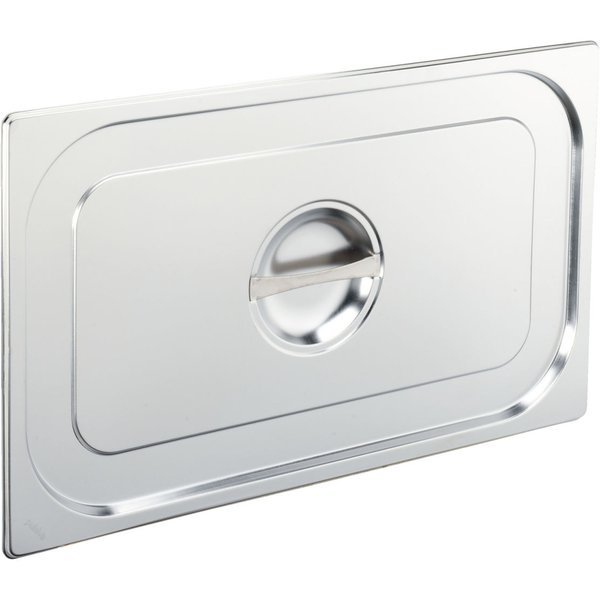 Coperchio gastronorm Basic non ermetico PULSIVA; GN 1/1, 53x32.5 cm (LxL); argento; rettangolare