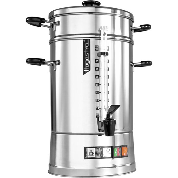 Hogastra Machine à café automatique CNS-100; 12.5 l, 26x53 cm (ØxH); argenté/noir