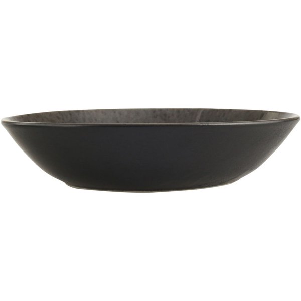 6x Porland Piatto fondo Ironstone; 955 ml, 23x4.88 cm (ØxH); marrone scuro/nero; rotonda; 6 pz. / Pacco