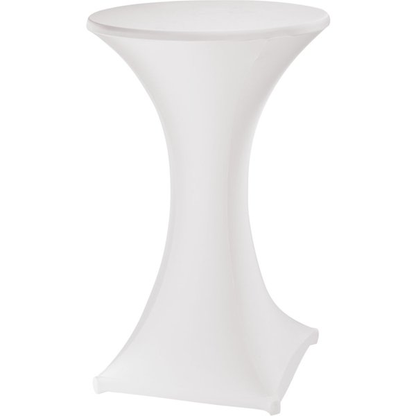Housse de mange-debout Majestic ERWIN M.; 70x110 cm (ØxH); blanc; rond(e)