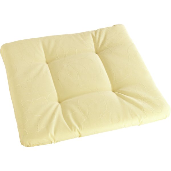 Cuscino sedia idrorepellente Floralie ERWIN M.; 40x40x4 cm (LxLxH); champagne beige; quadrata