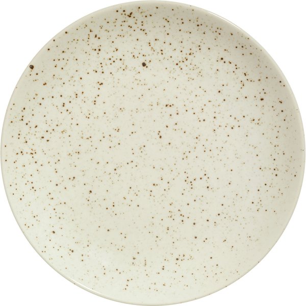 6x VEGA Assiette Alessia plate; 24 cm (Ø); beige; rond(e); 6 pièce(s) / Lot