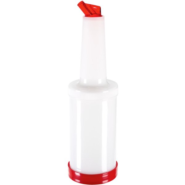 2x PULSIVA Pour master Party; 850 ml, 9x33 cm (ØxH); bianco/rosso; 2 pz. / Pacco