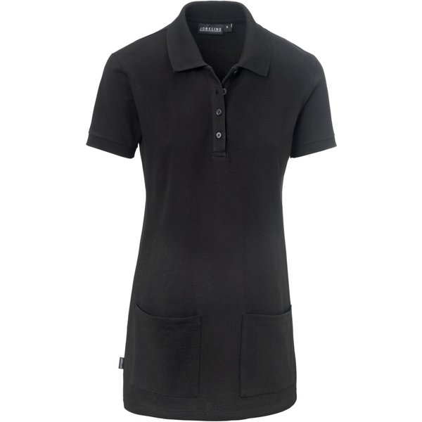 JOBELINE Polo femme Caty Confort; Taille 2XL; noir