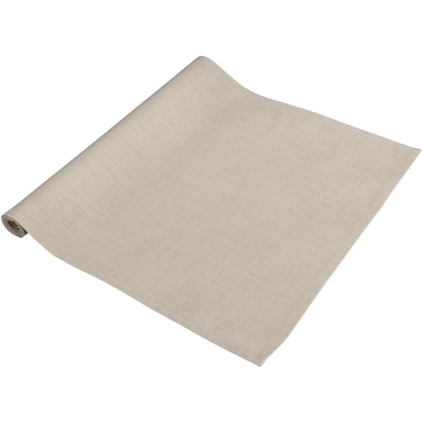 ERWIN M. Runner tavola Ledana; 40x120 cm (LxL); sabbia