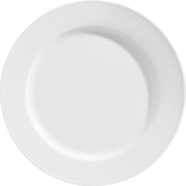 6x VEGA Piatto Base piano; 26 cm (Ø); bianco; rotonda; 6 pz. / Pacco