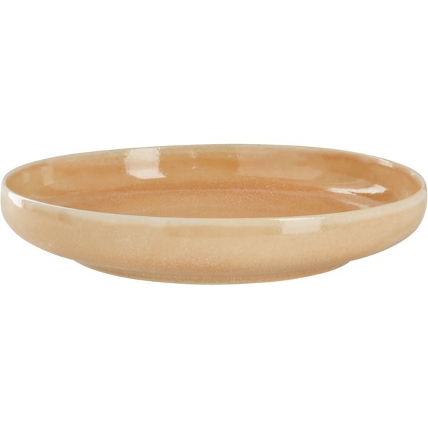 4x VEGA Assiette Cascais creuse; 70 cl, 22.5x4.5 cm (ØxH); abricot; rond(e); 4 pièce(s) / Lot